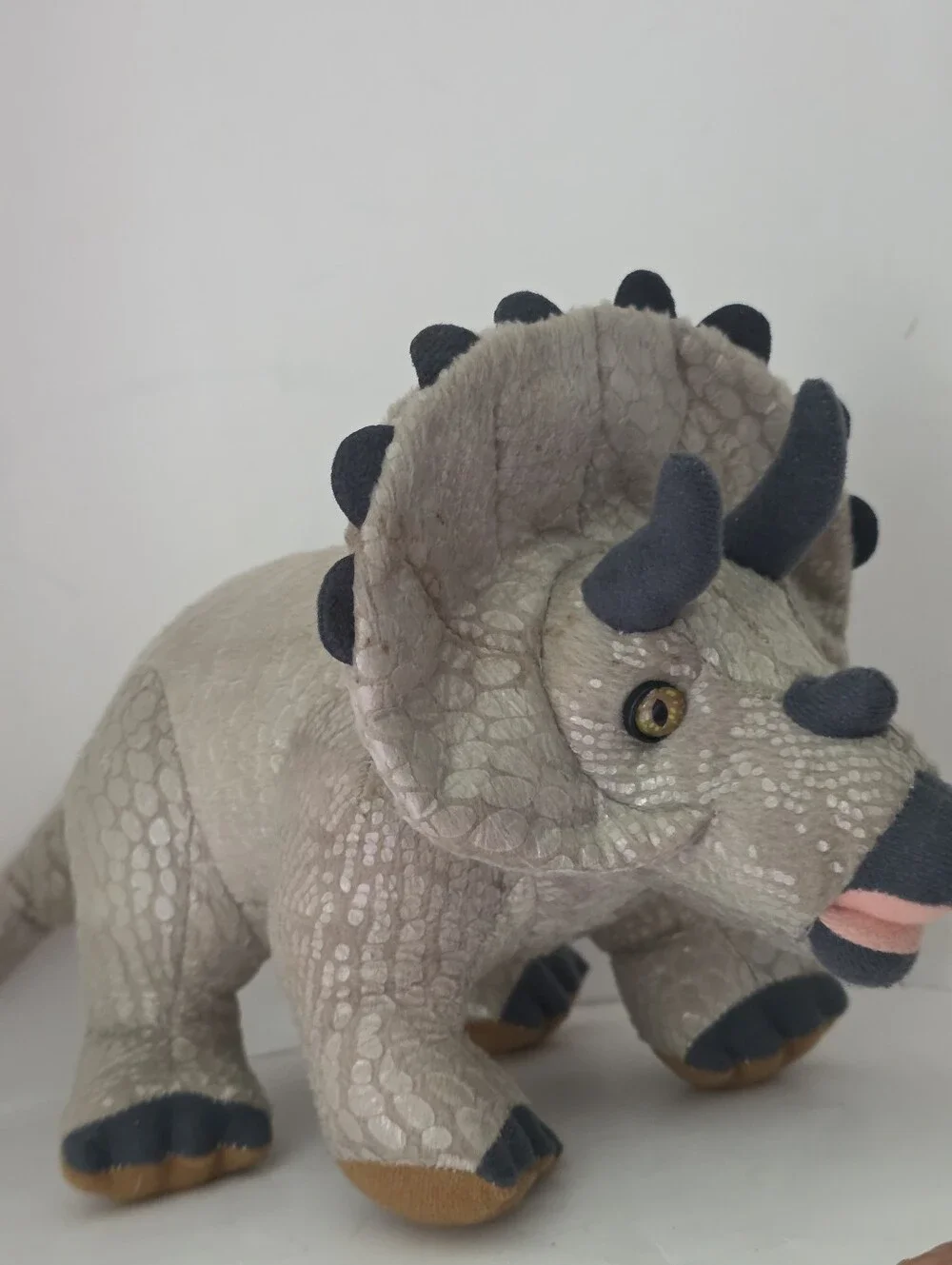 Aurora World Plush - Dinosaur - TRICERATOPS (13 inch) Stuffed Animal Toy